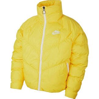 nike winterjacke damen gelb